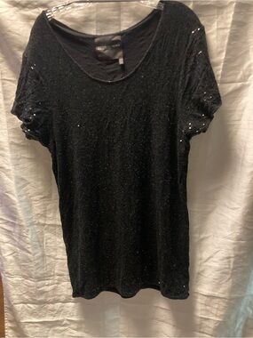 Victoria's Secret Black Sequin Mini Dress